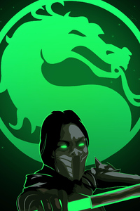 Jade Mortal Kombat (1080x2280) Resolution Wallpaper