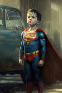 320x568 James Gunns As Child Superman 4k