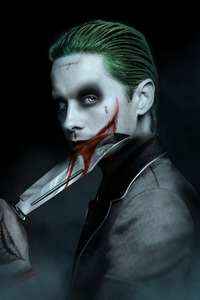 Jared Leto Joker Artwork