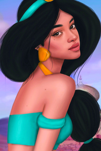 Jasmine Digital Art 4k
