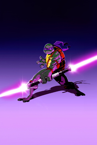 Jedi Donatello (320x568) Resolution Wallpaper