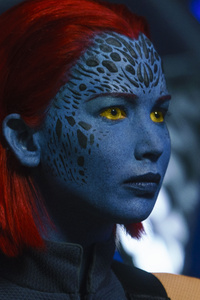 Jennifer Lawrence As Mystique In X Men Dark Phoenix 2018 (640x1136) Resolution Wallpaper