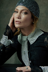 Jennifer Lopez Vogue Magazine Mexico 2023 5k (360x640) Resolution Wallpaper