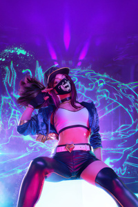 Jinx Chaos Unleashed (640x960) Resolution Wallpaper