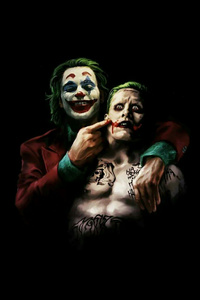 Joaquin Phoenix And Jared Leto As Joker 4k