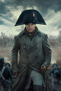 Joaquin Phoenix As Napoleon Bonaparte (2160x3840) Resolution Wallpaper