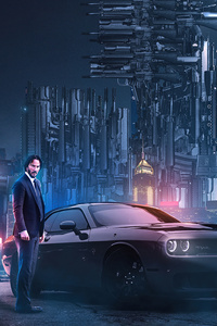 John Wick Chapter 3 Altenate Poster 4k (480x800) Resolution Wallpaper