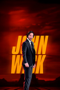 John Wick Reborn (360x640) Resolution Wallpaper