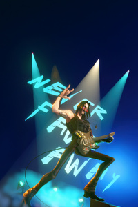 Johnny Silverhand Rock And Rebellion (240x320) Resolution Wallpaper