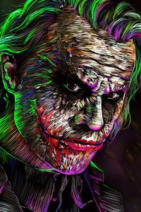 Joker 4k Digital Art (240x400) Resolution Wallpaper