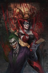 Joker And Harley Quinn Art 4k