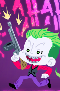 Joker And Harley Quinn Fat Heads