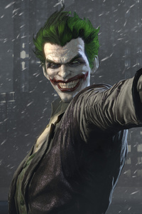 Joker Batman Arkham Origins (240x400) Resolution Wallpaper