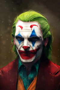 Joker Closeup Art