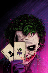 1440x2960 Joker Colorful Anarchy