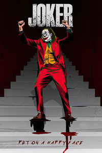 Joker Dance Of Darkness (240x400) Resolution Wallpaper