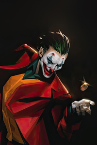 Joker Dance Of Despair (320x480) Resolution Wallpaper