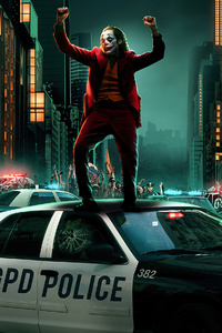 Joker Dancing On Cop Car 4k