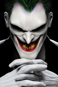 Joker Danger Smile Artwork