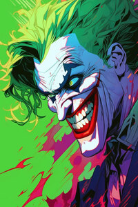 Joker Evil Guy (320x480) Resolution Wallpaper