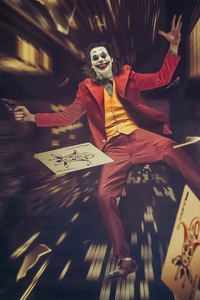 Joker Fall (1280x2120) Resolution Wallpaper