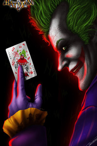 1242x2688 Joker Fan Art