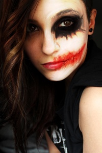 Joker Girl Makeup 5k