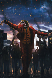 Joker Hands Up