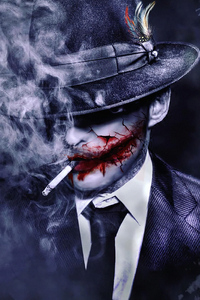 Joker Hat Smoker