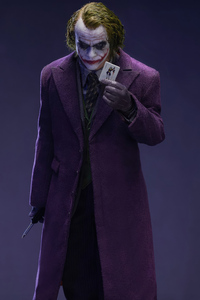 1440x2560 Joker Heath Ledger 5k
