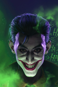 Joker In Suicide Squad Kill The Justice League 5k (320x480) Resolution Wallpaper