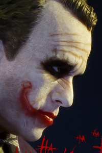 Joker In The Dark Knight 4k
