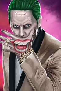 Joker Jared Leto Art
