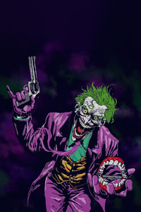 Joker Mad Men (320x480) Resolution Wallpaper