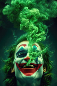 Joker Madness Chaos Unleashed (320x480) Resolution Wallpaper