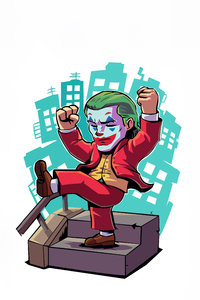 Joker Madness (480x800) Resolution Wallpaper