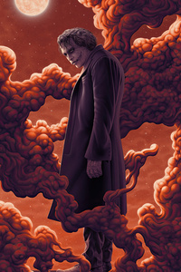 Joker Man Behind The Madness (320x480) Resolution Wallpaper