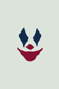 Joker Minimal Light (480x854) Resolution Wallpaper