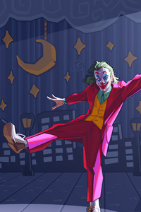 720x1280 Joker Movie Illustration
