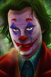 Joker Psycho Palette (1125x2436) Resolution Wallpaper