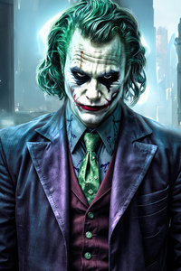 Joker Reign Of Anarchy (640x960) Resolution Wallpaper