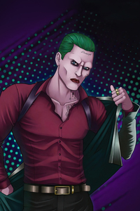Joker Rises In Suicide Squad (1280x2120) Resolution Wallpaper