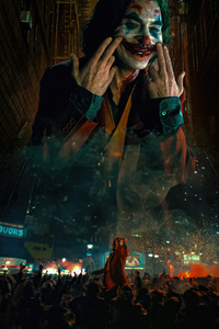 Joker Smile 4k 2023 (240x400) Resolution Wallpaper