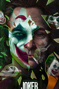 Joker Smoker Artwork 4k