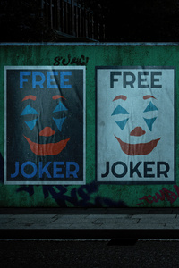 Joker Street (1080x2280) Resolution Wallpaper