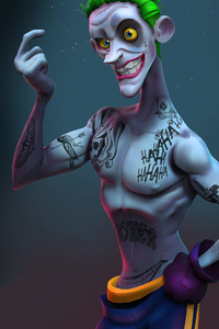 Joker Suicide Squad 3d Art