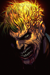 640x1136 Joker The Comic Art