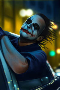 Joker The Dark Knight 4k 2018 (1080x2280) Resolution Wallpaper