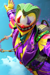 Joker The Killer Crown Pubg 4k (800x1280) Resolution Wallpaper