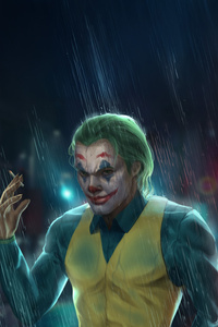 Joker The Laugh Heard In Hell (1125x2436) Resolution Wallpaper